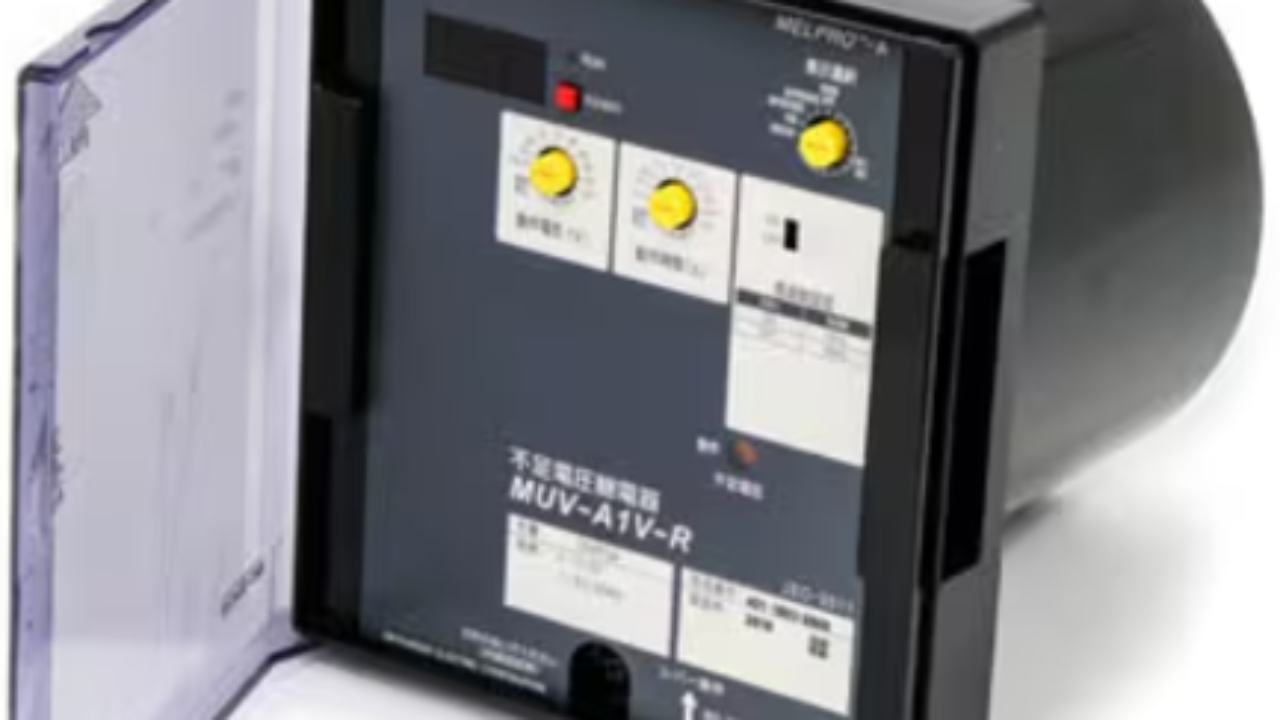三菱製 不足電圧継電器（MUV-A1V-R）の試験方法と特性のまとめ